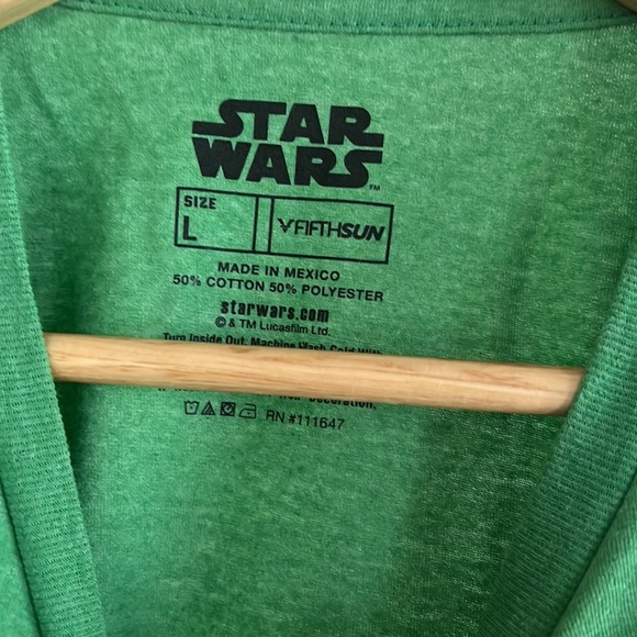Baby yoda t shirt, I'm all Ears  -  men's L- Bundle 3 T-shirts $20! - Picture 4 of 5